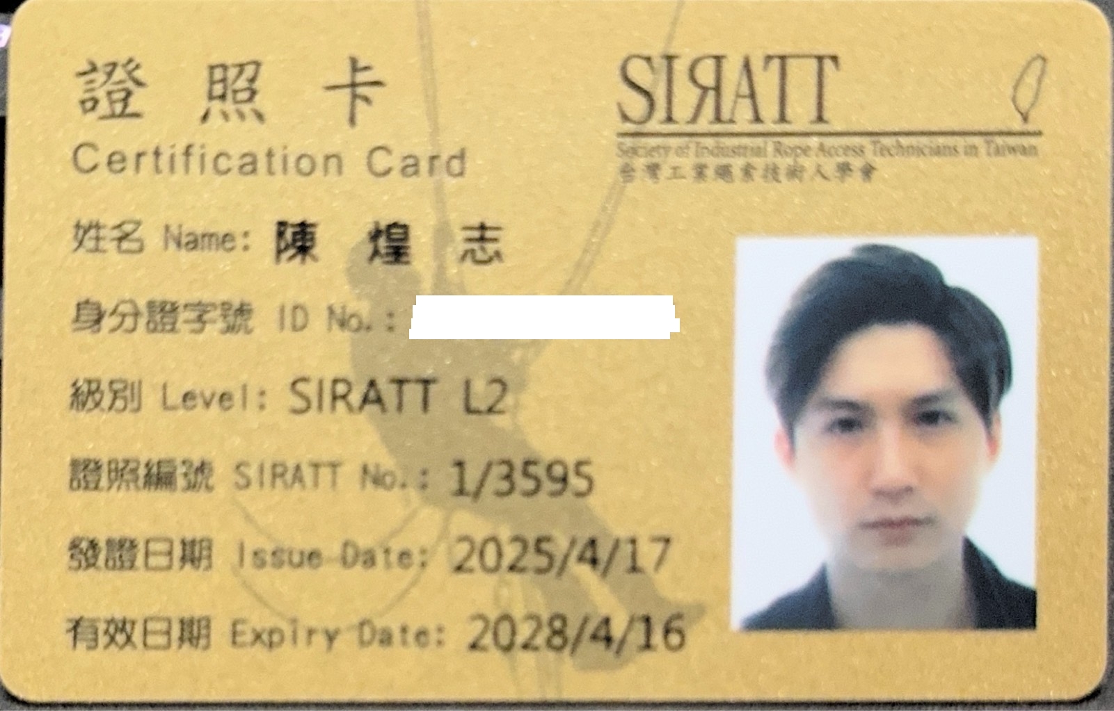 證照名稱